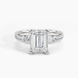 950 Platinum, Emerald, down view