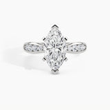 950 Platinum, Marquise, down view