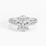 White Gold, Oval, down view