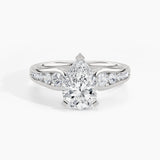 950 Platinum, Pear, down view