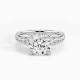 White Gold, Round, down view