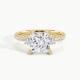 Yellow Gold, Princess, down view