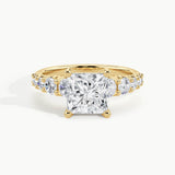 Yellow Gold, Princess, down view