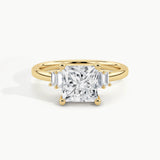 Yellow Gold, Princess, down view