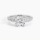 White Gold, Round, down view