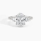 White Gold, Oval, down view