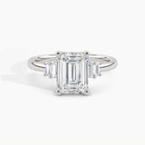 White Gold, Emerald, down view