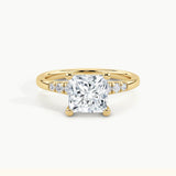 Yellow Gold, Princess, down view