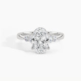 White Gold, Oval, down view