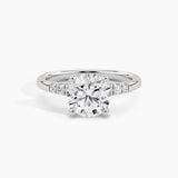 950 Platinum, Round, down view