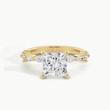 Yellow Gold, Princess, down view
