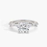 950 Platinum, Round, down view