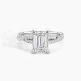 White Gold, Emerald, down view