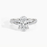 950 Platinum, Oval, down view