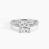 White Gold, Round, down view