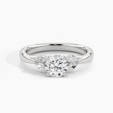 White Gold, Round, down view