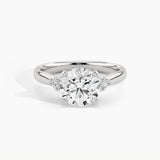 950 Platinum, Round, down view