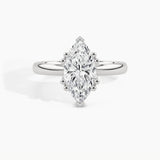White Gold, Marquise, down view