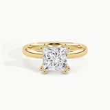 Yellow Gold, Princess, down view