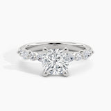 950 Platinum, Cushion, down view