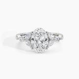 White Gold, Oval, down view