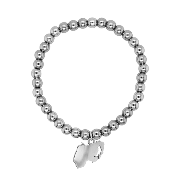 Down Silver Bracelet