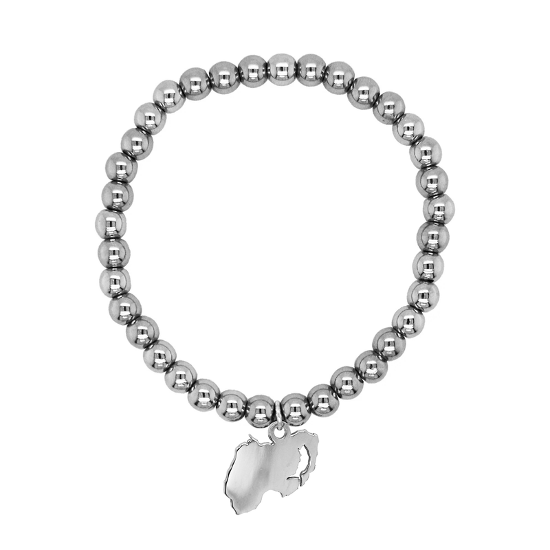 Down Silver Bracelet