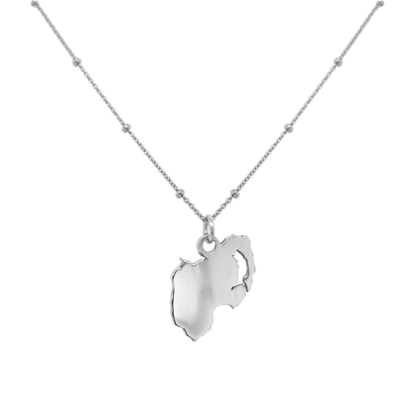 Down Silver Necklace