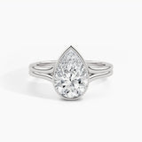 950 Platinum, Pear, down view