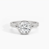 White Gold, Round, down view