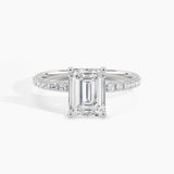 950 Platinum, Emerald, down view