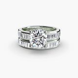 White Gold, Round, down view