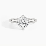 950 Platinum, Round, down view