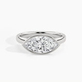 950 Platinum, Marquise, down view