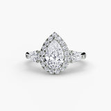 White Gold, Pear, down view