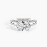White Gold, Oval, down view