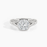 950 Platinum, Cushion, down view