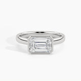 950 Platinum, Emerald, down view