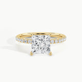 Yellow Gold, Princess, down view