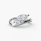 950 Platinum, Marquise, down view