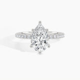 950 Platinum, Pear, down view