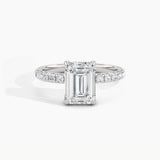 950 Platinum, Emerald, down view