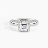 White Gold, Asscher, down view
