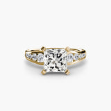 Yellow Gold, Princess, down view