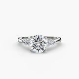 White Gold, Round, down view