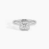 White Gold, Asscher, down view