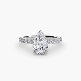 White Gold, Pear, down view