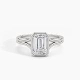 White Gold, Emerald, down view