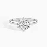 950 Platinum, Round, down view
