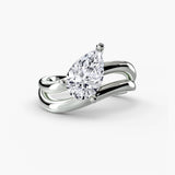 950 Platinum, Pear, down view